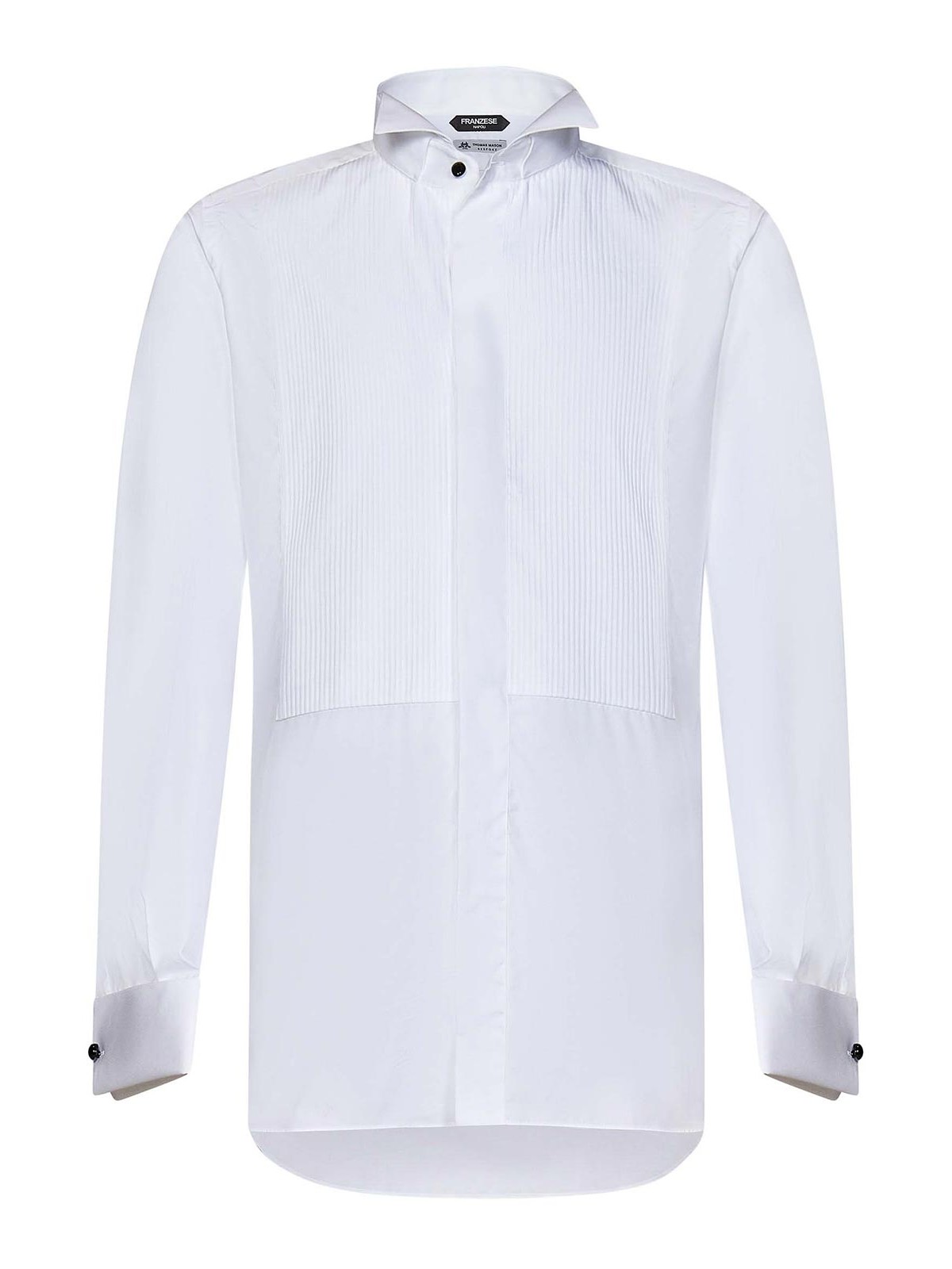 Albini Cotton Mill Cotton Tuxedo Shirt