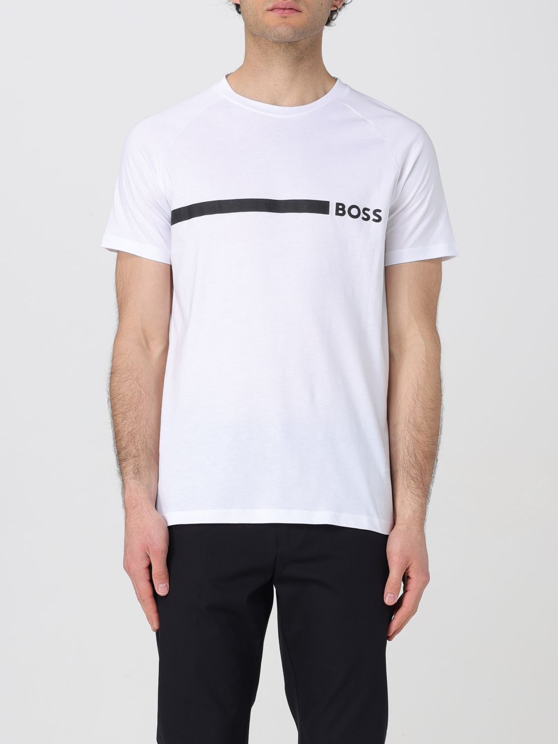 T-Shirt BOSS Men color White