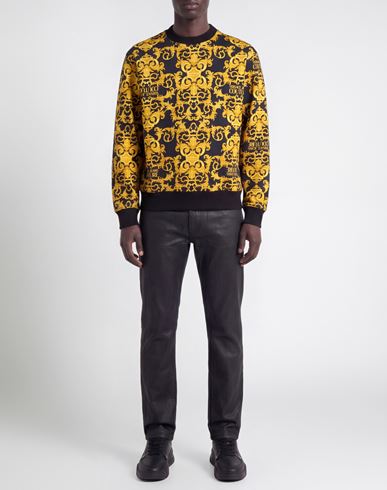 Man Sweatshirt Black Size XS Cotton