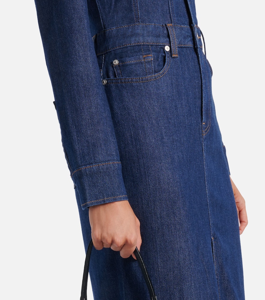 Denim shirt dress