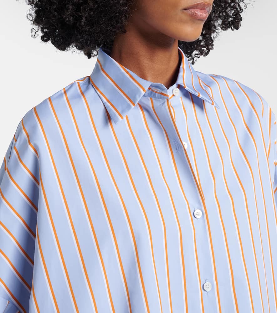 Striped cotton shirt