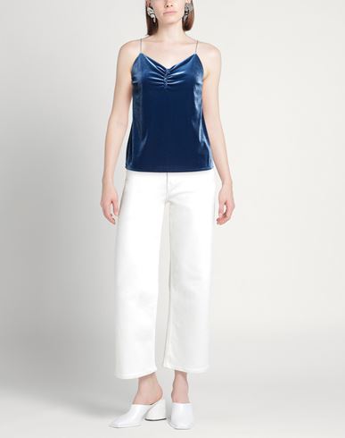 Odì Odì Woman Top Blue Size S Polyester, Elastane