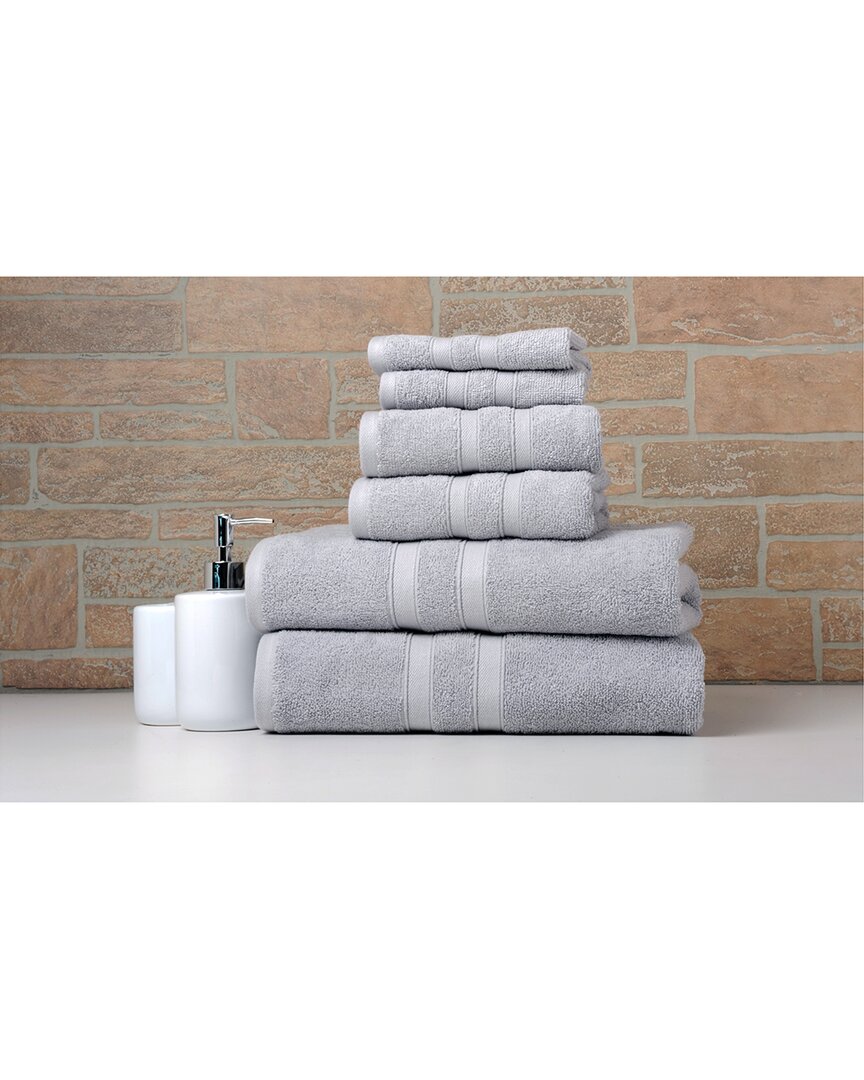 6Pc Egyptian Cotton Towel Set