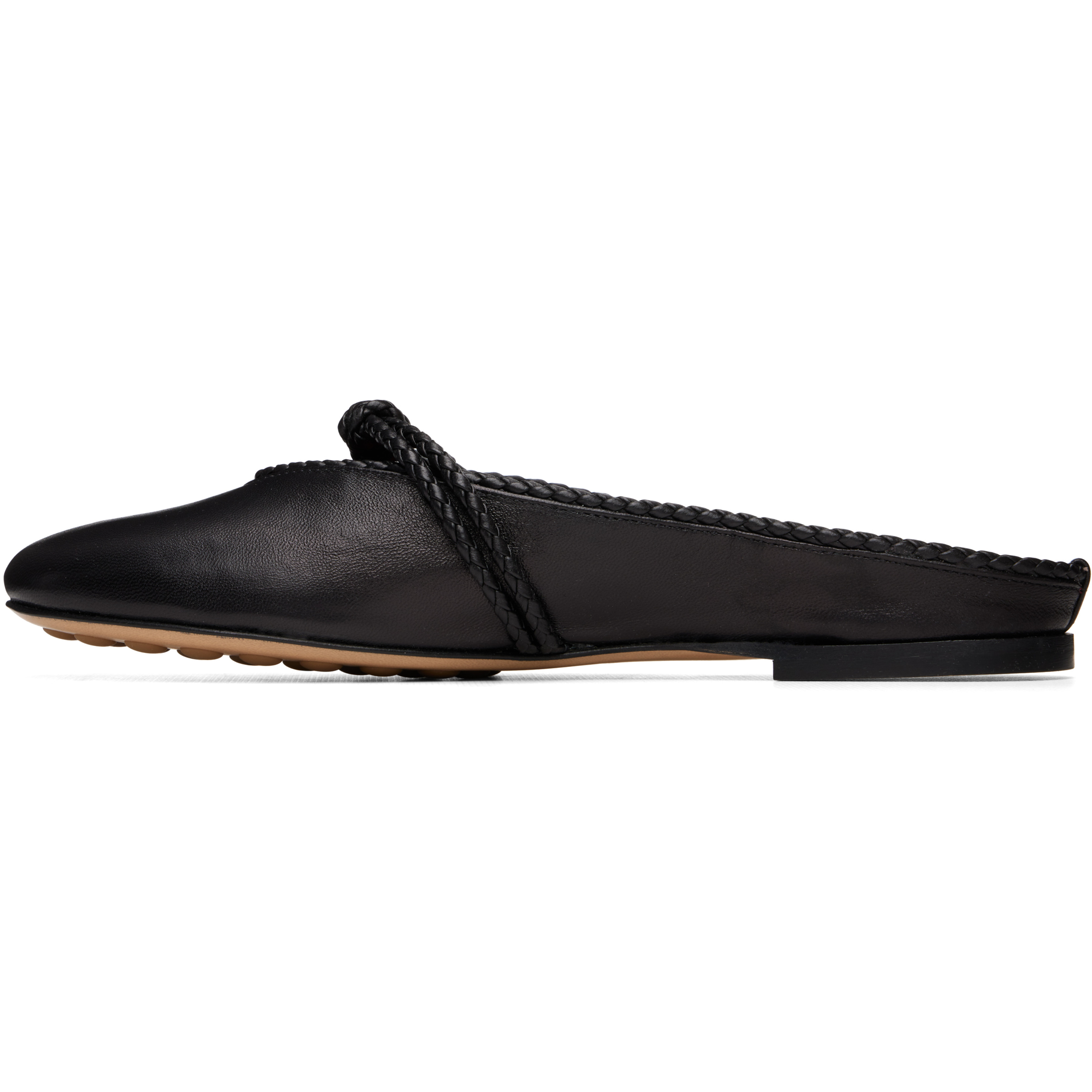 Black Rosa Mary-Jane Ballerina Flats