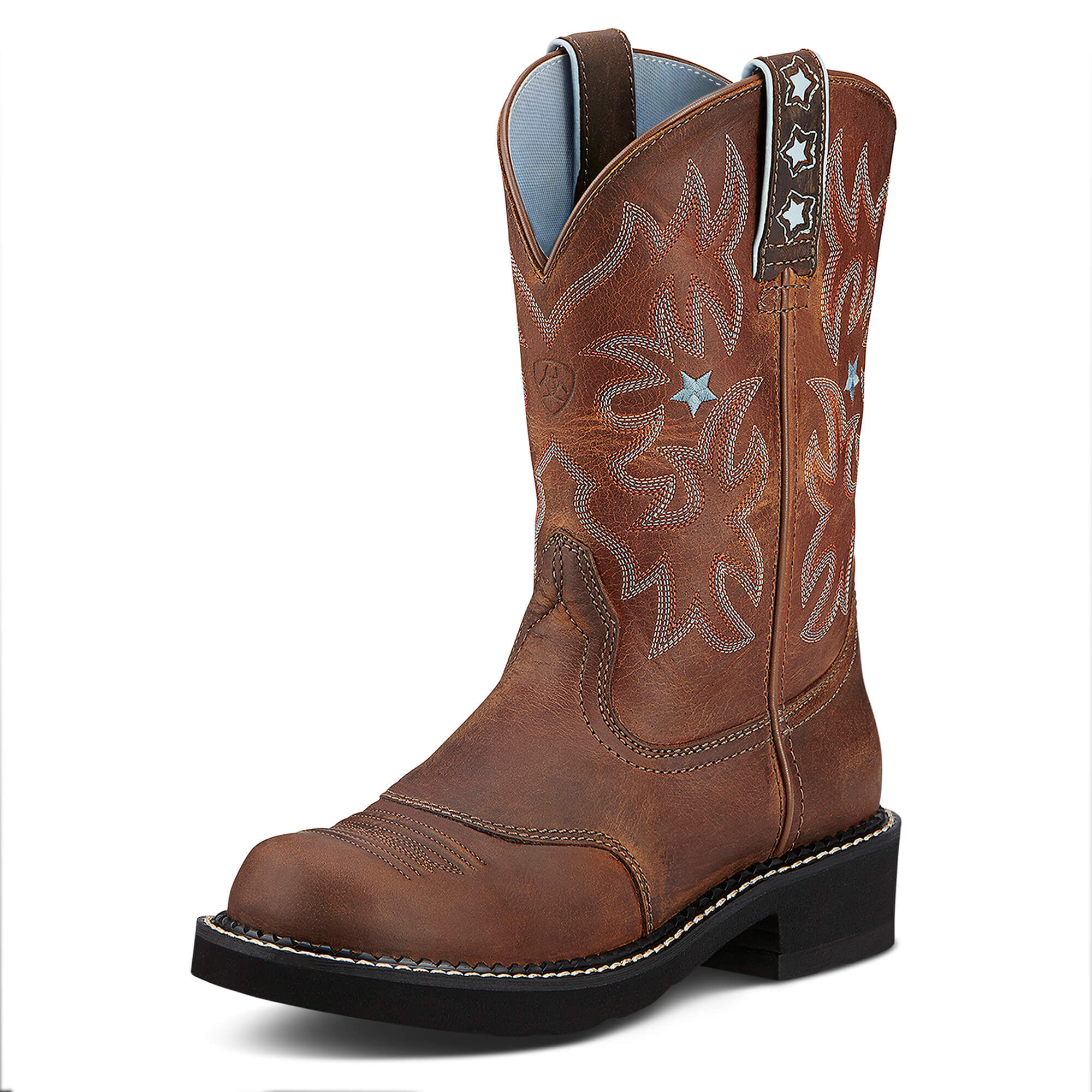 Women's Probaby Western Boots in Driftwood Brown, B Medium Width