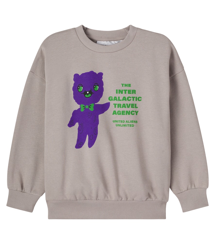 Alien cotton jersey sweatshirt
