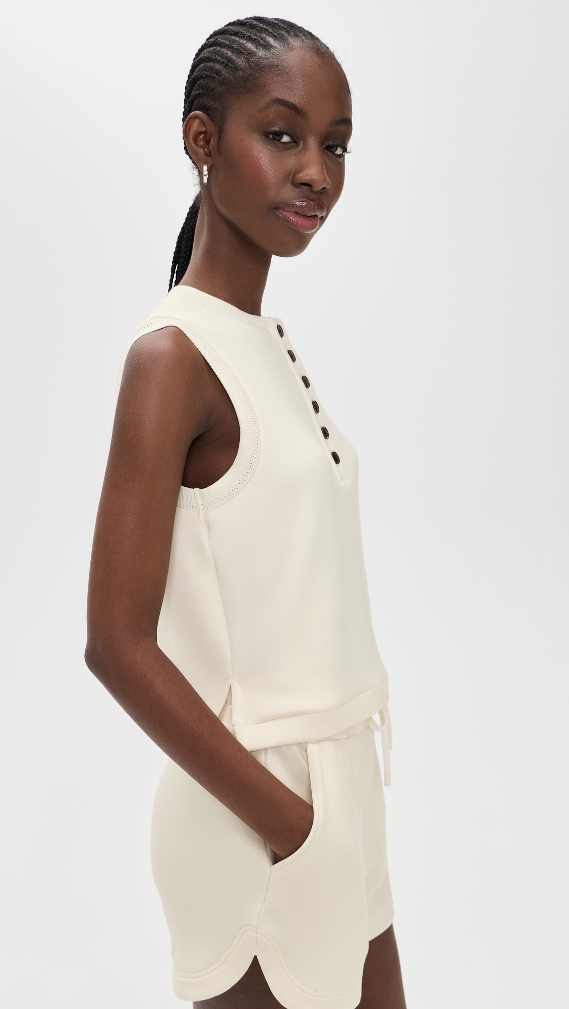 Marla Button Tank Pristine