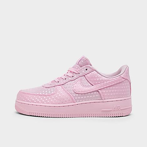 Women's Air Force 1 '07 SE Casual Shoes in Pink Foam/Pink Foam/Black