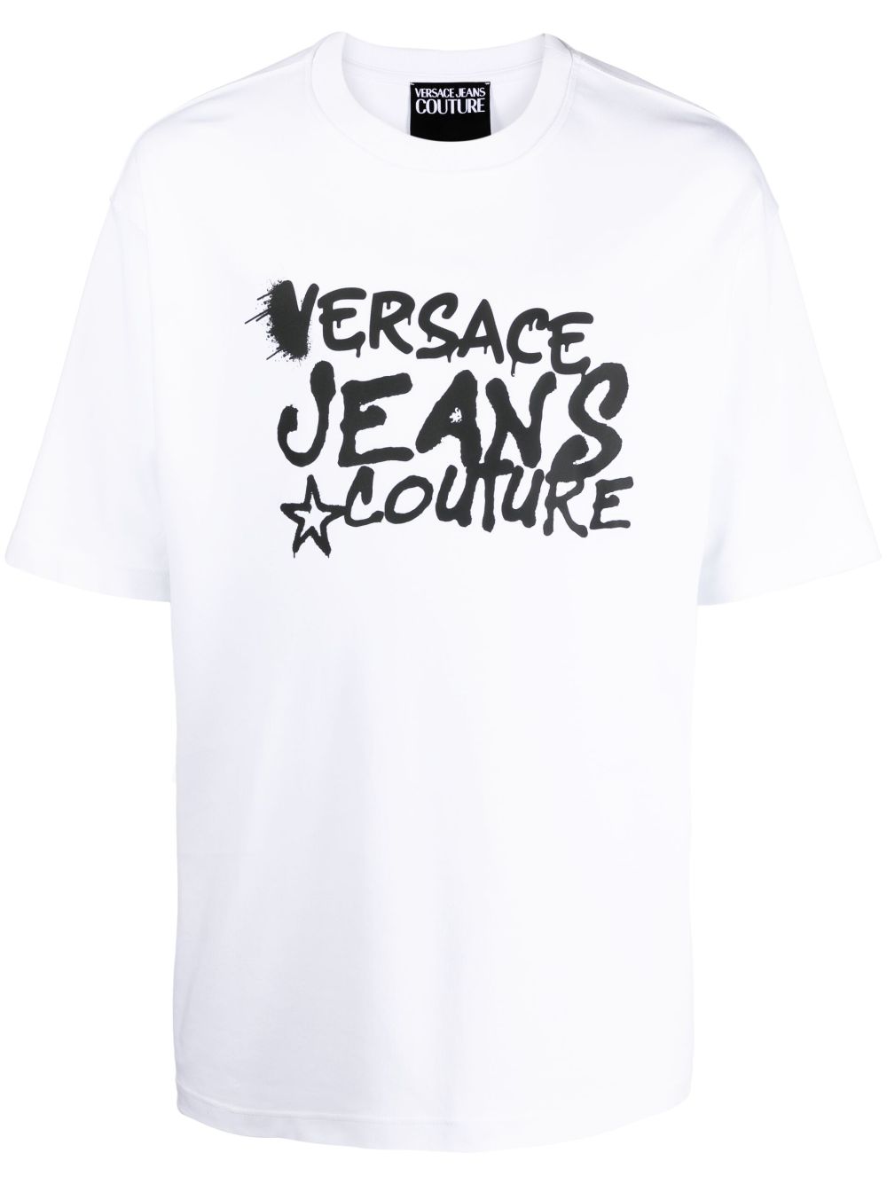Logo-print cotton T-shirt - White