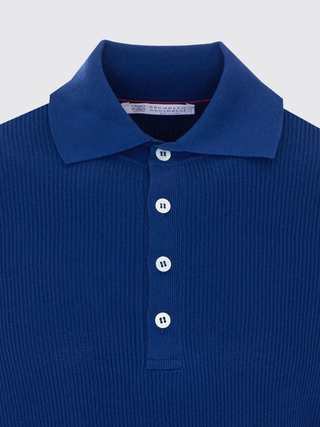 Polo Shirt Men color Grey
