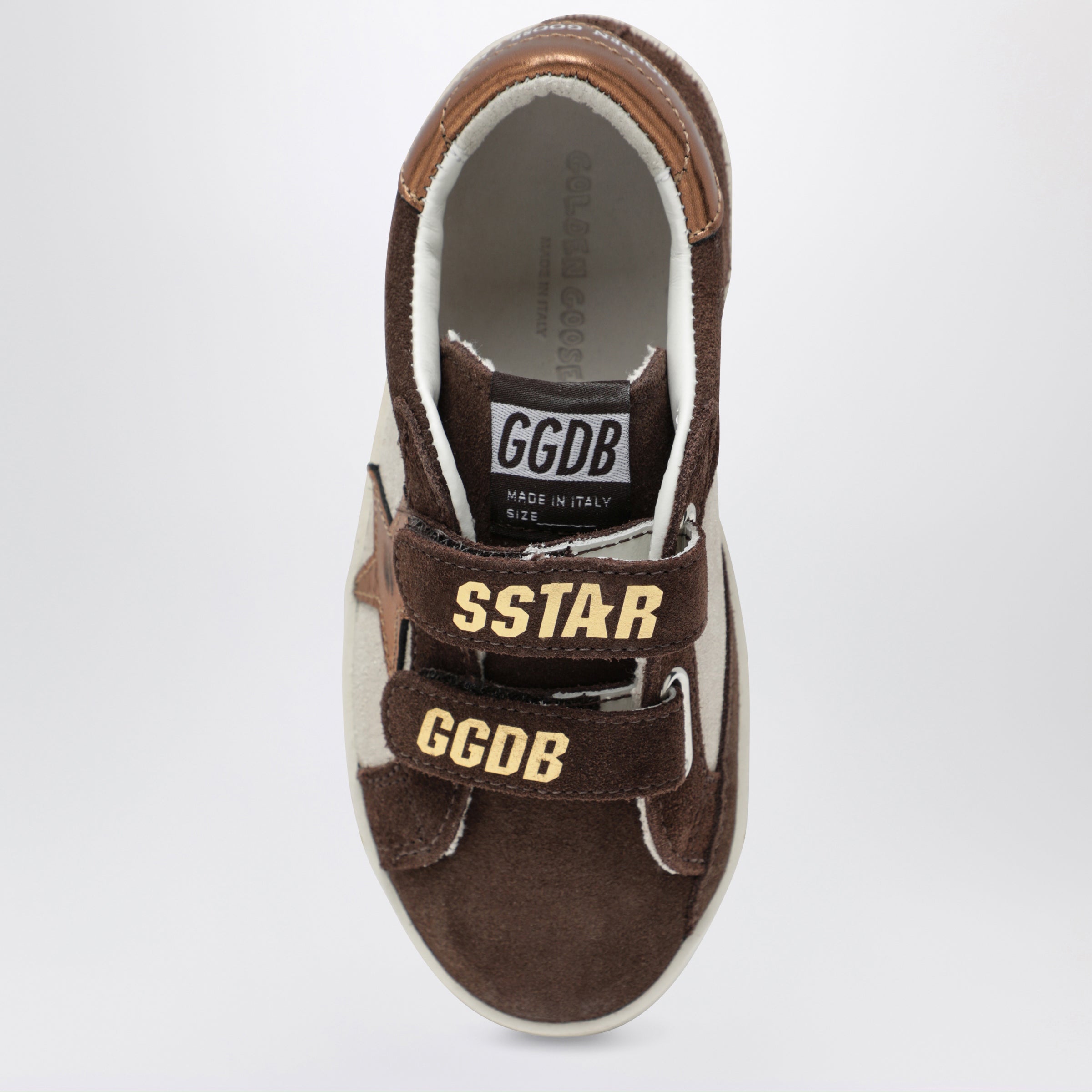 Old School sneakers in sand/brown suede