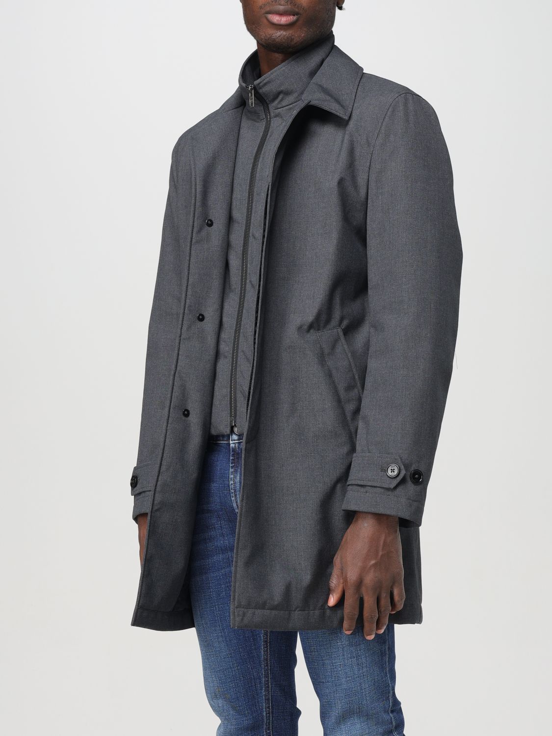 Jacket Men color Charcoal