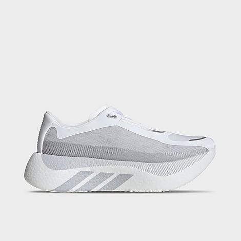 Women's Hyperboost Edge Running Shoes in Cloud White/Light Solid Grey/Silver Metallic