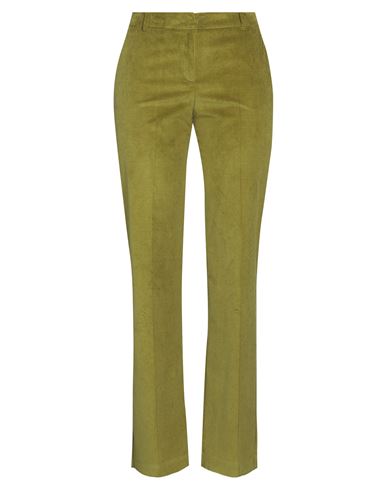 Pennyblack Woman Pants Military green Size 2 Cotton, Elastane