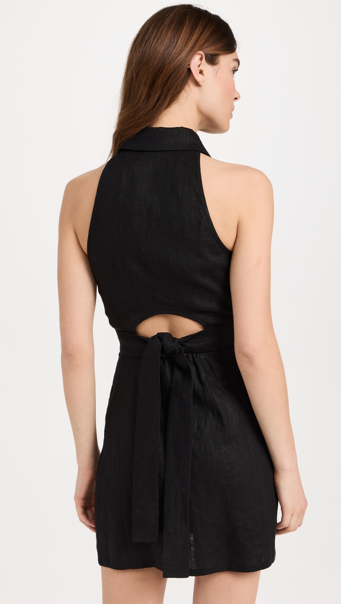 Domino Mini Dress Black