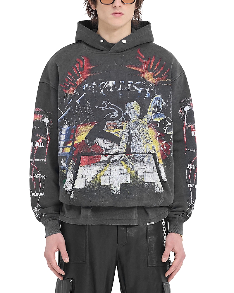 X Metallica Master of Puppets hoodie - Grey