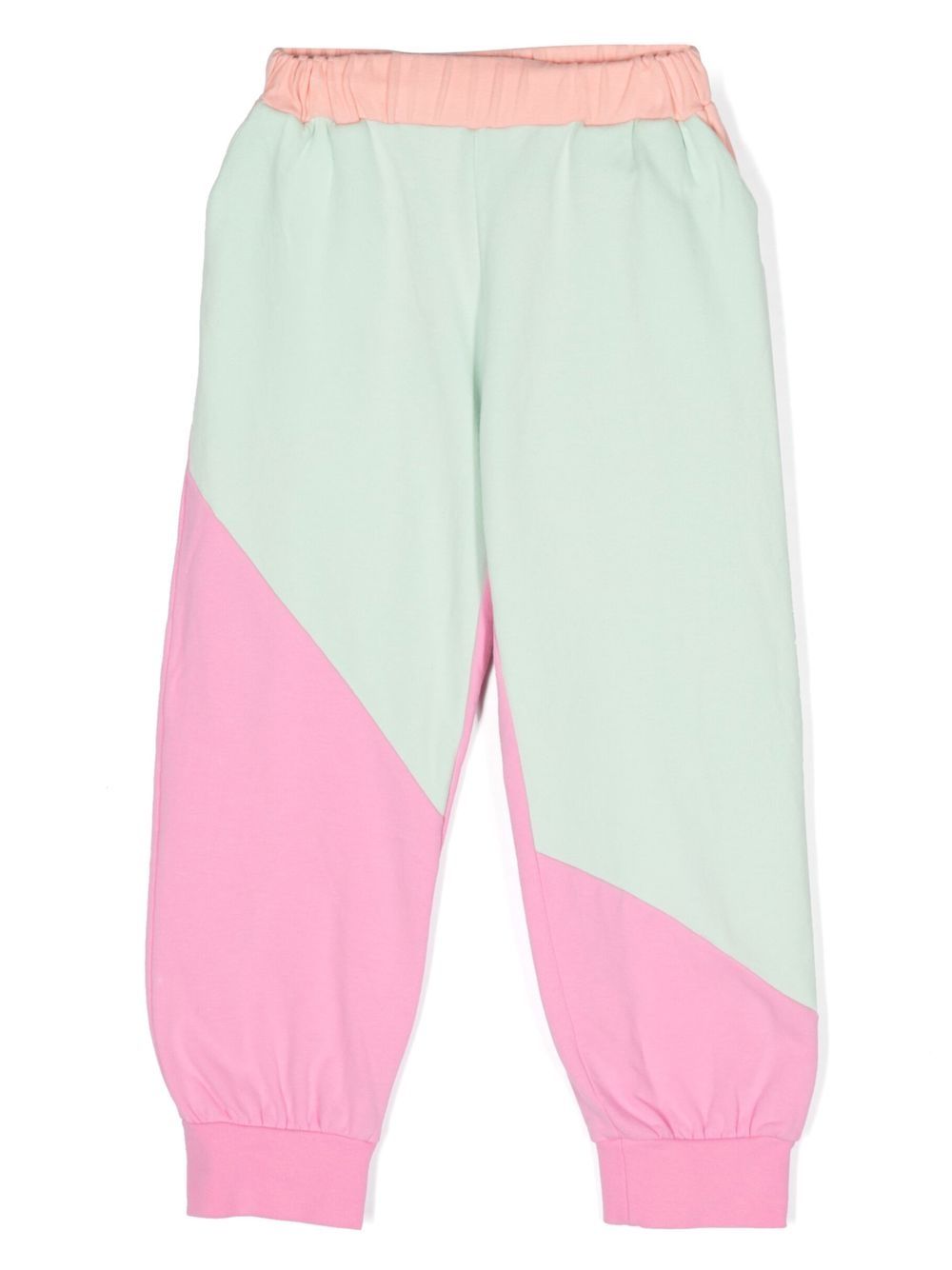 Emma colour-block track pants - Pink