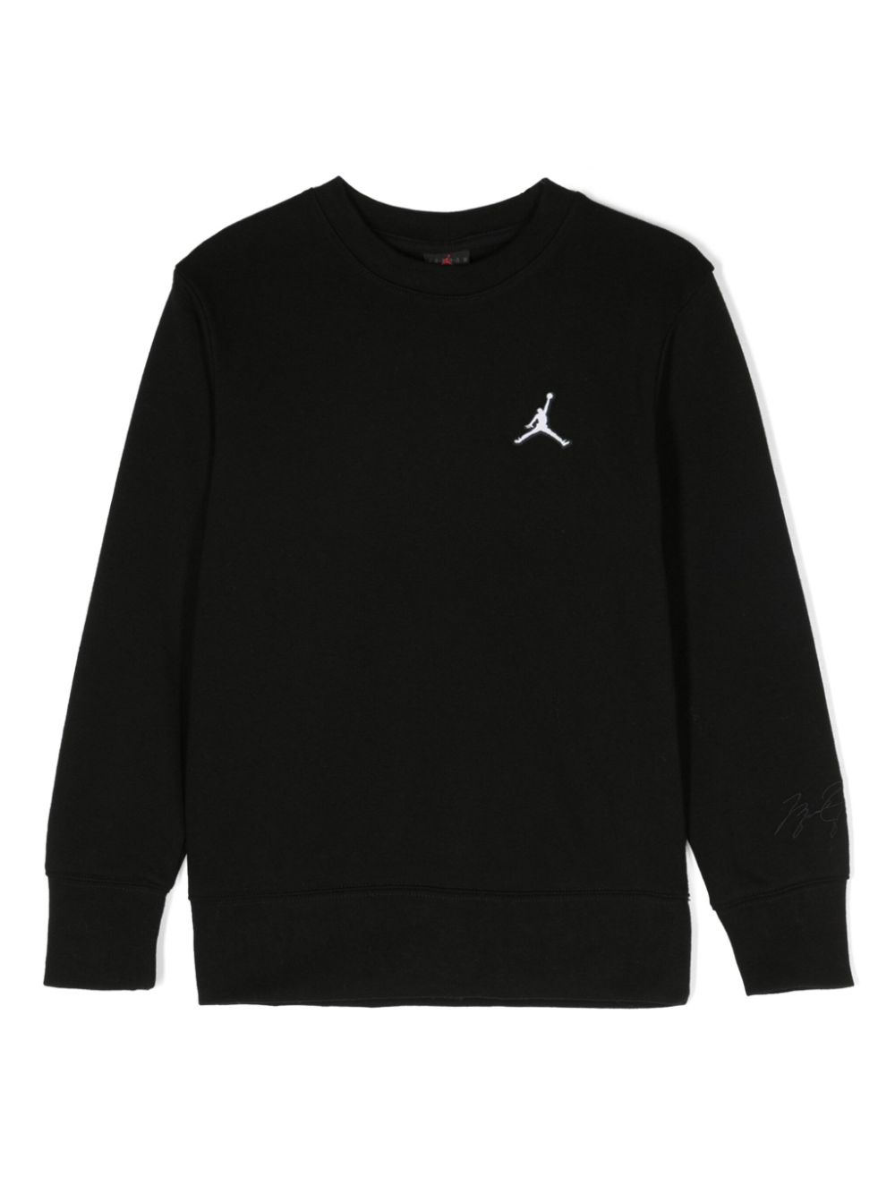 Jumpman-patch jersey sweatshirt - Black