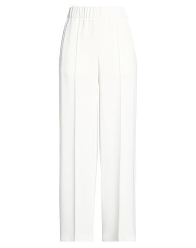 Easy Woman Pants White Size 6 Polyester