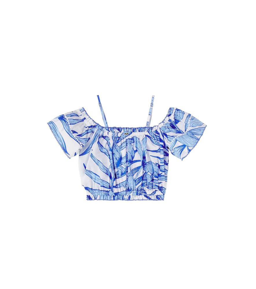 Donna floral cotton top