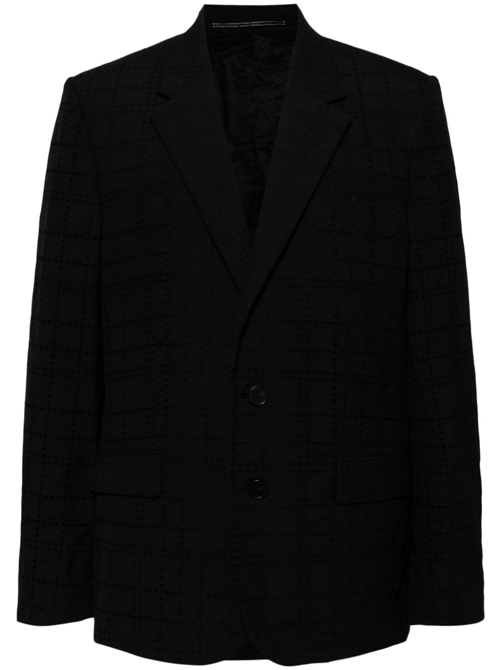 Single-breasted blazer - Black