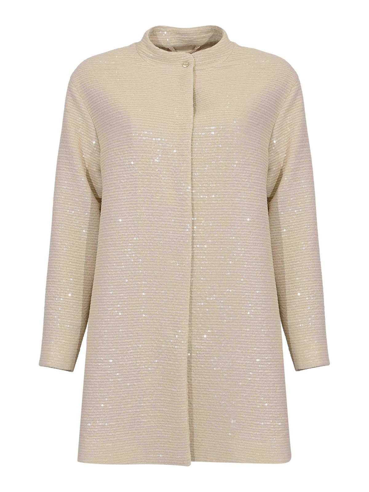 Coat With Ivory Sequins