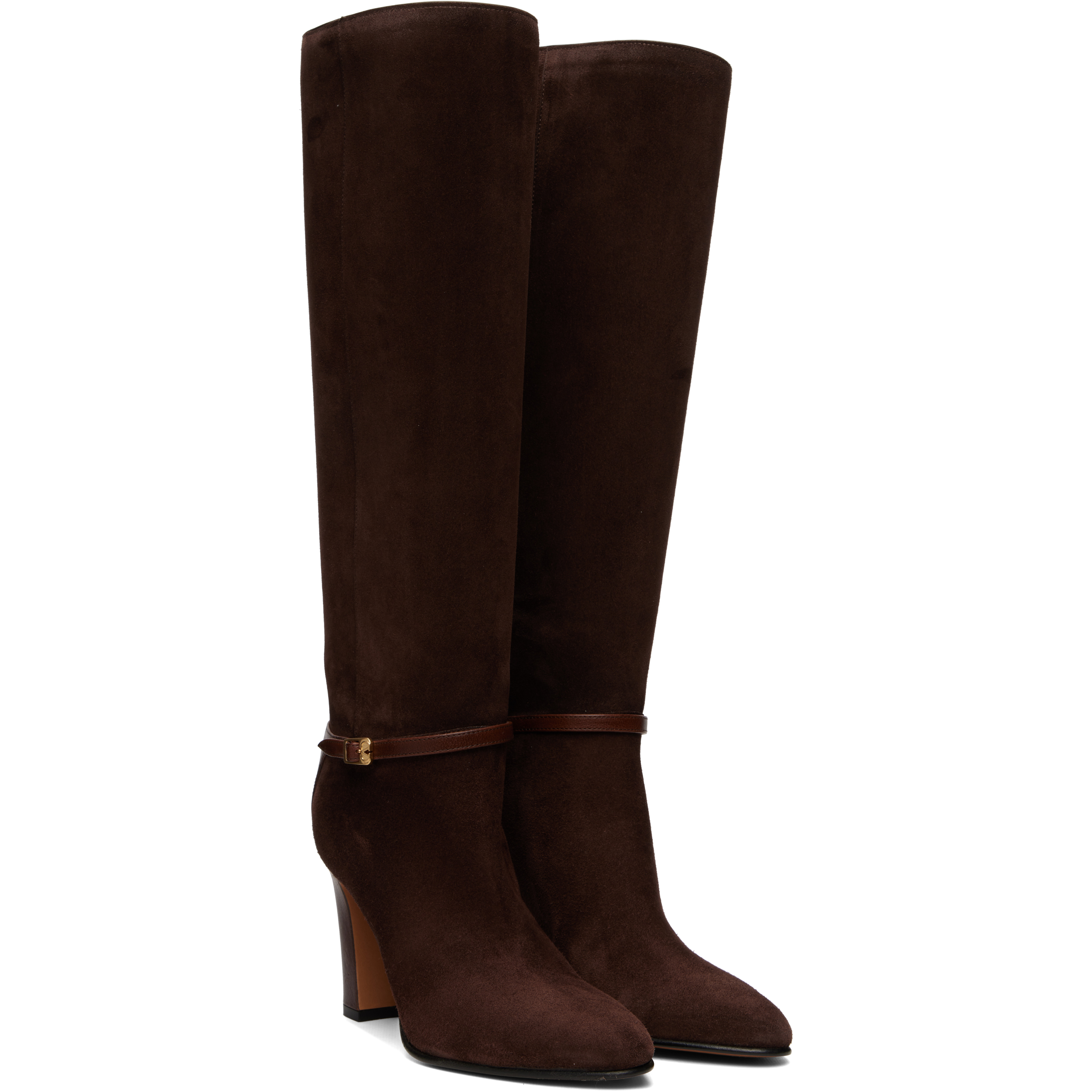 Brown Pattie Crust Leather Boots