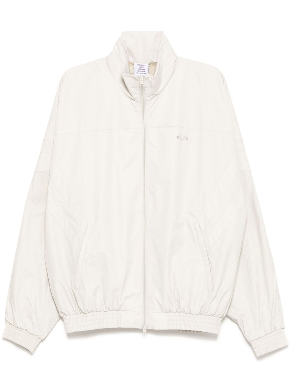 Oval logo tracksuit jacket - Grey