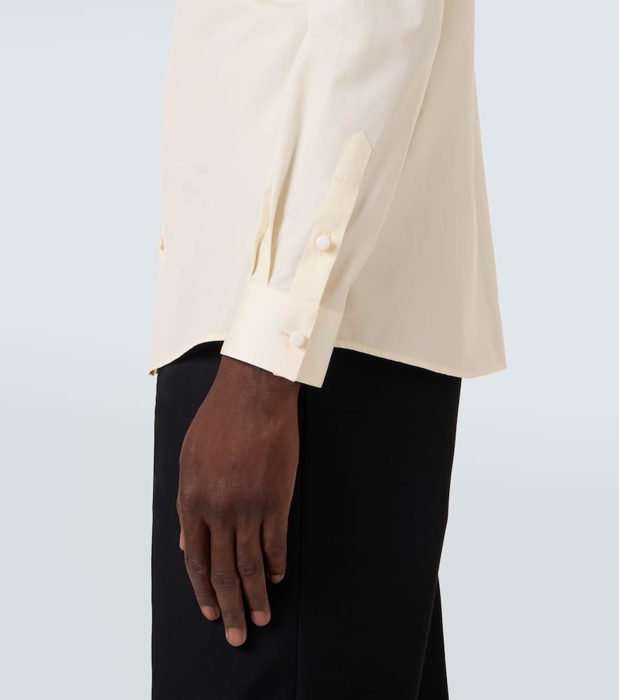 Cotton poplin shirt