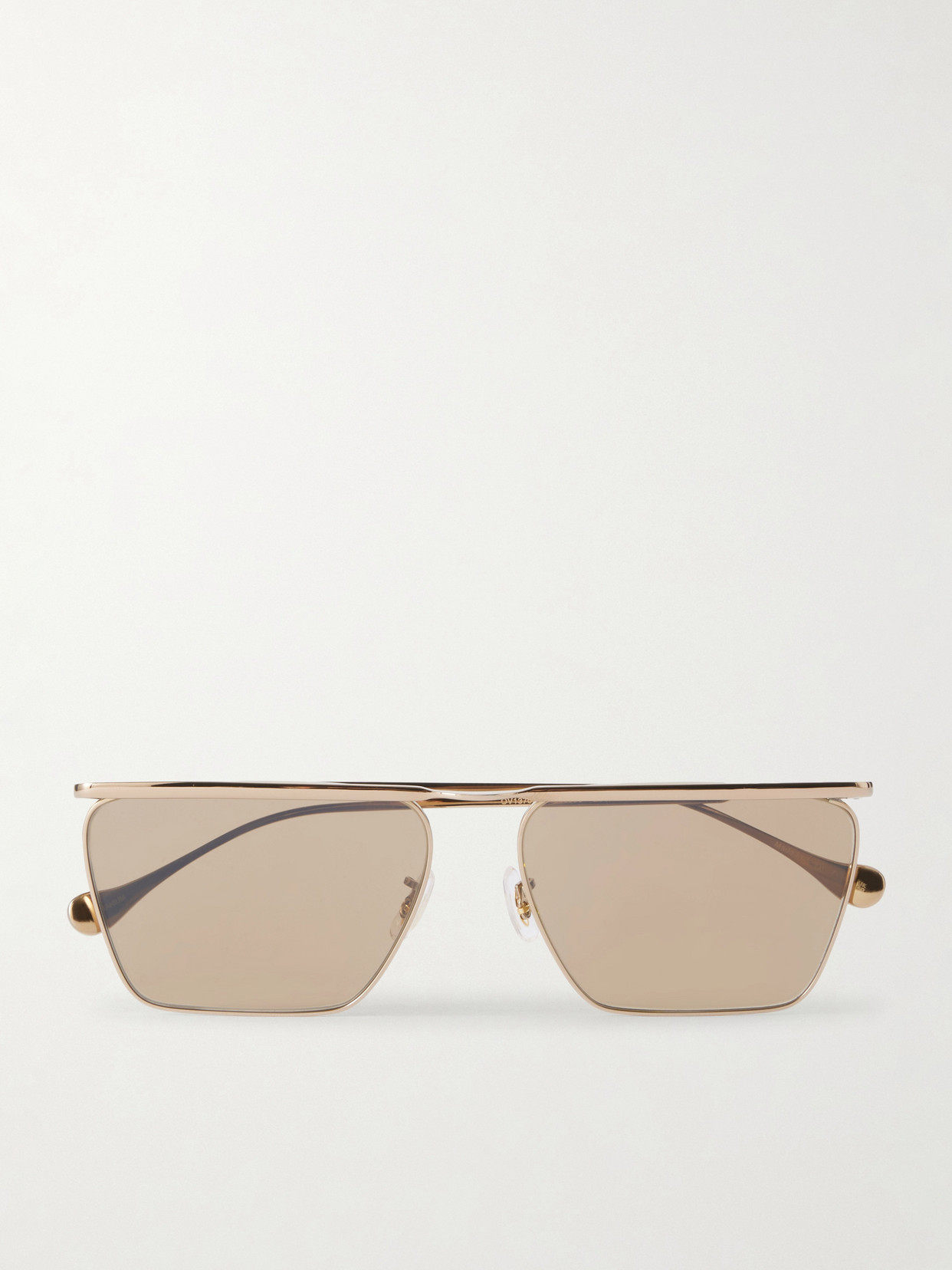 + Jil Sander Aviator-style Gold-toned Sunglasses - One size