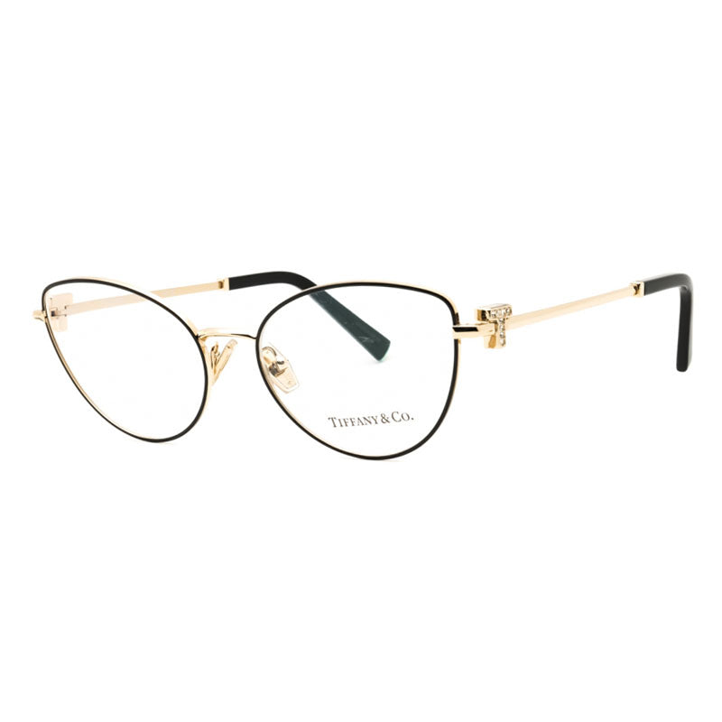 TF1159B6164 Cat-Eye Metal Frame Eyeglasses — Black