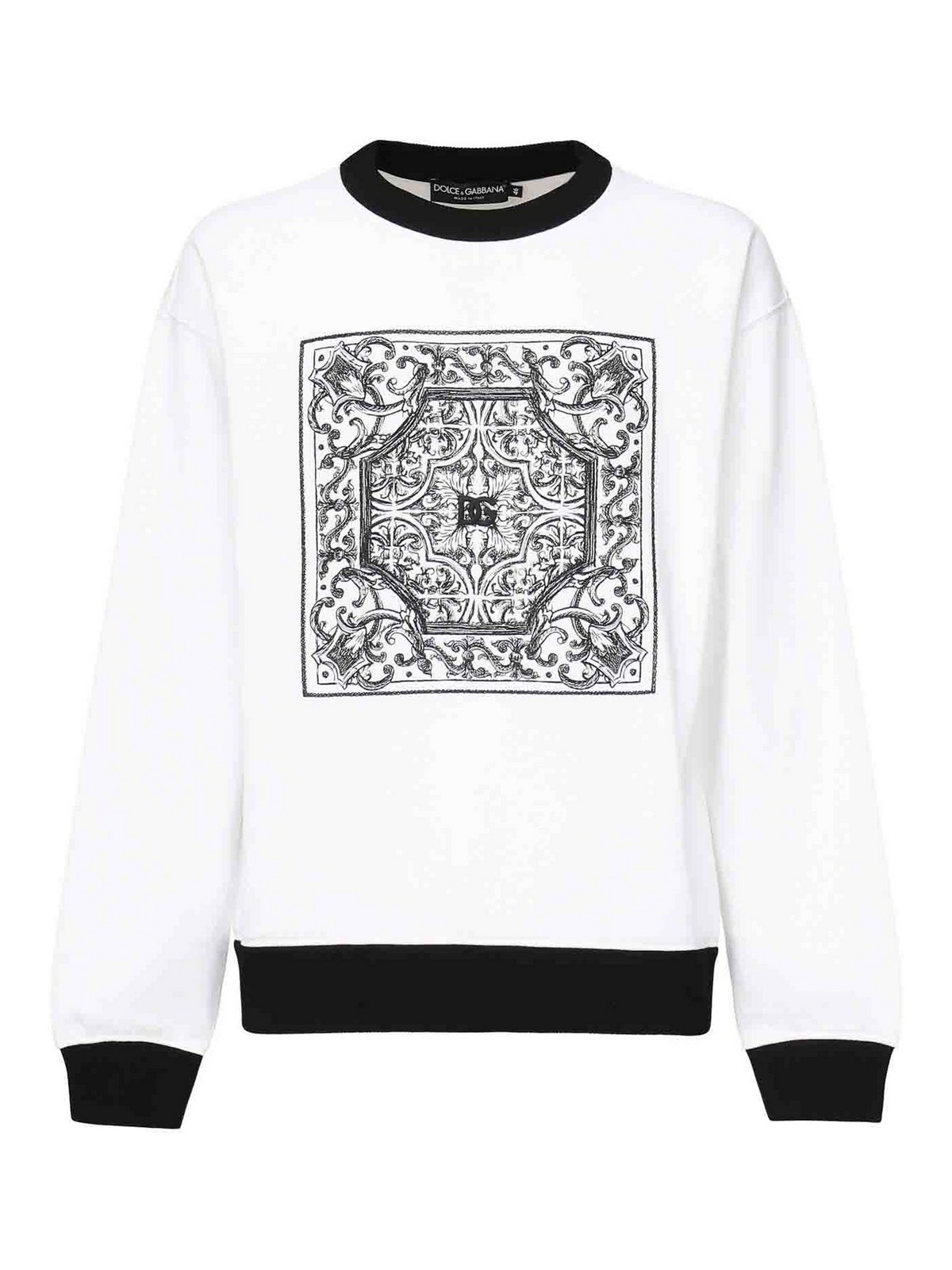Jersey Sweatshirt With Print