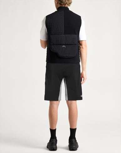 Man Shorts & Bermuda Shorts Grey Size 38 Polyester, Elastane