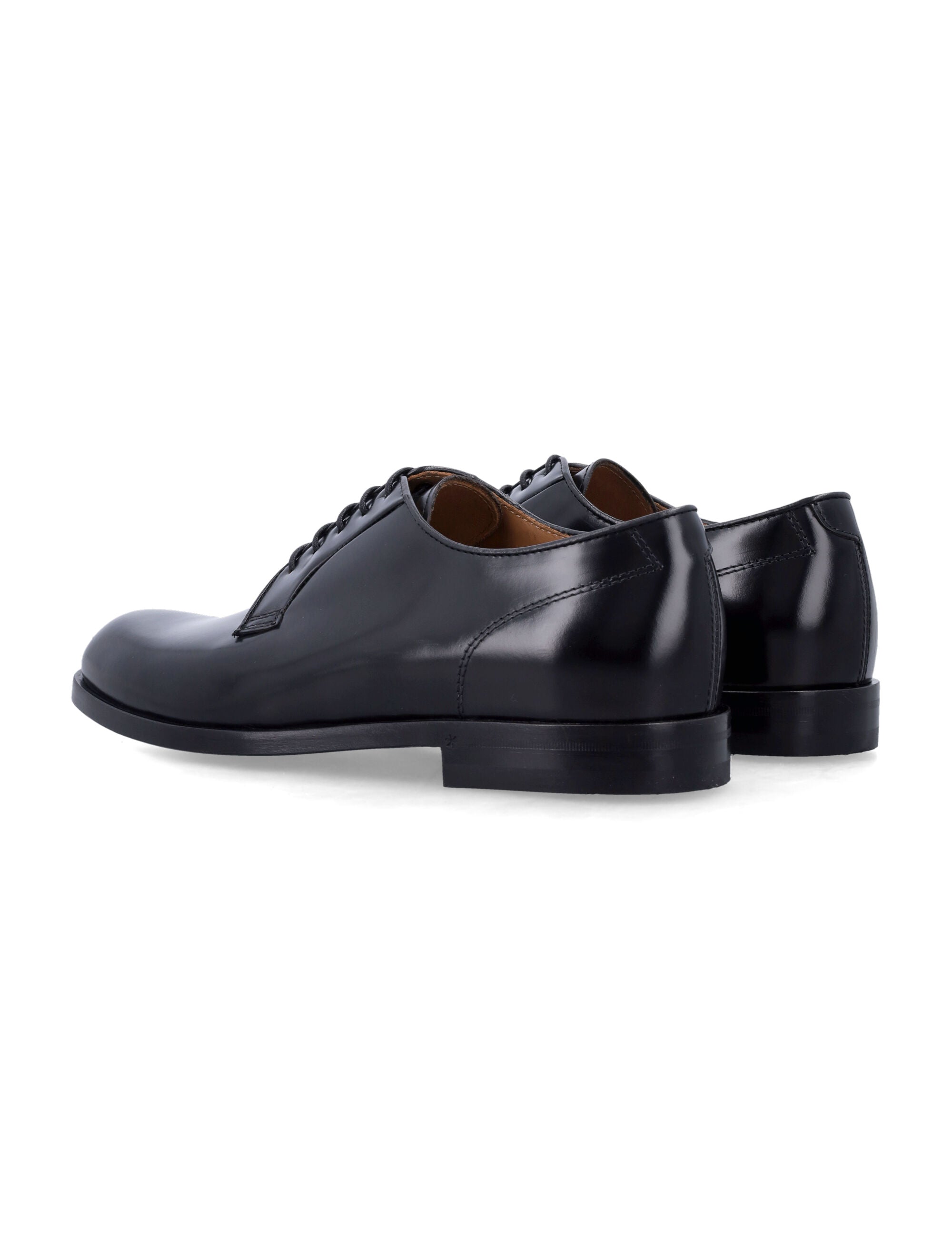 Green George Flat Shoes Black