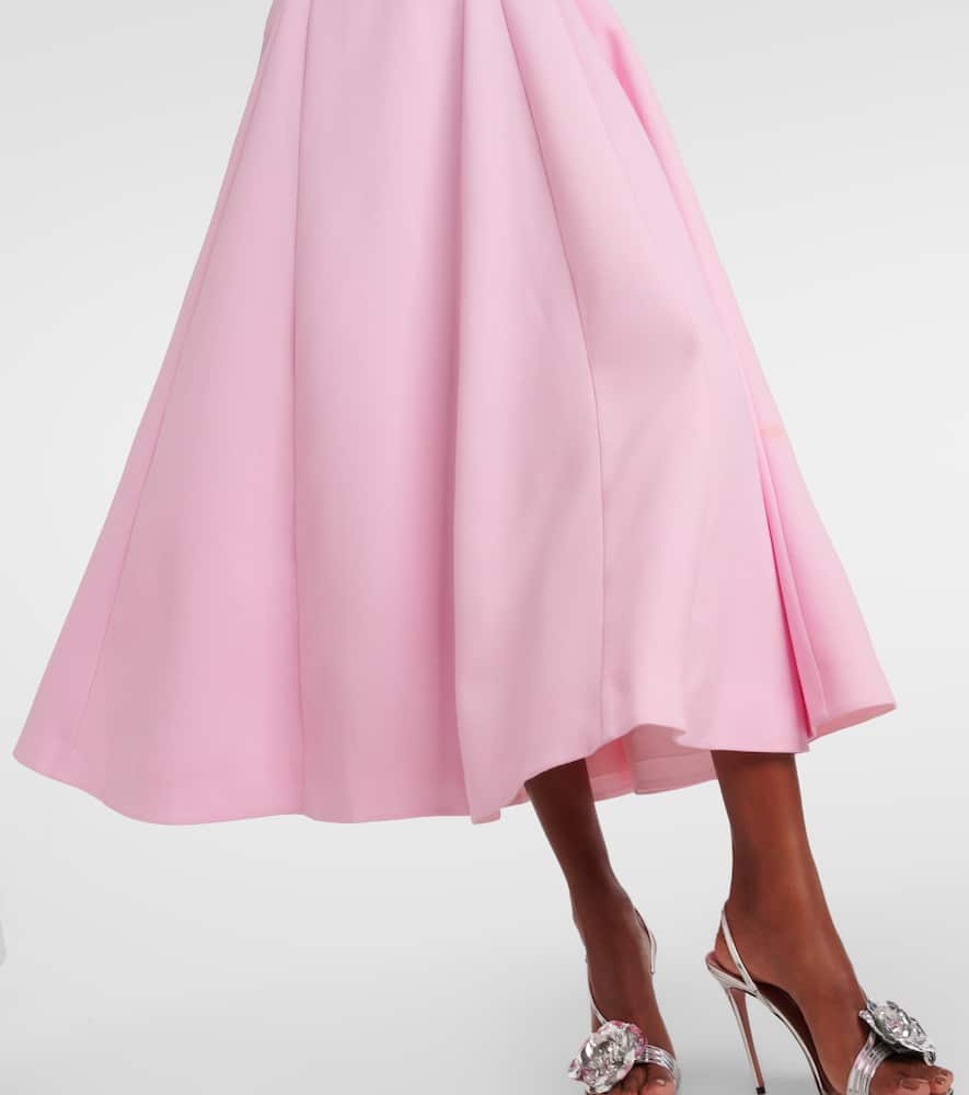 Georgie wool midi dress