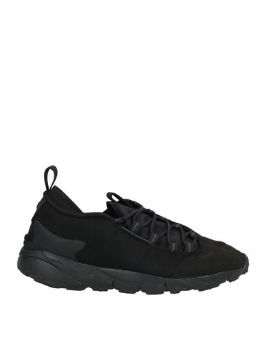 Black Comme Des Garçons X Man Sneakers Black Size 11 Textile fibers, Rubber