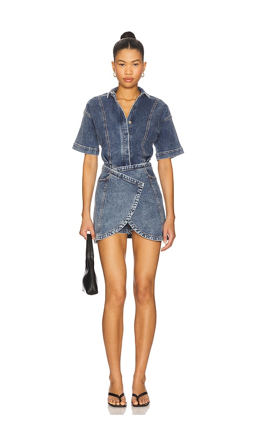 SOVERE ROBE EN JEAN DAWN en Blue.  XS. Also en