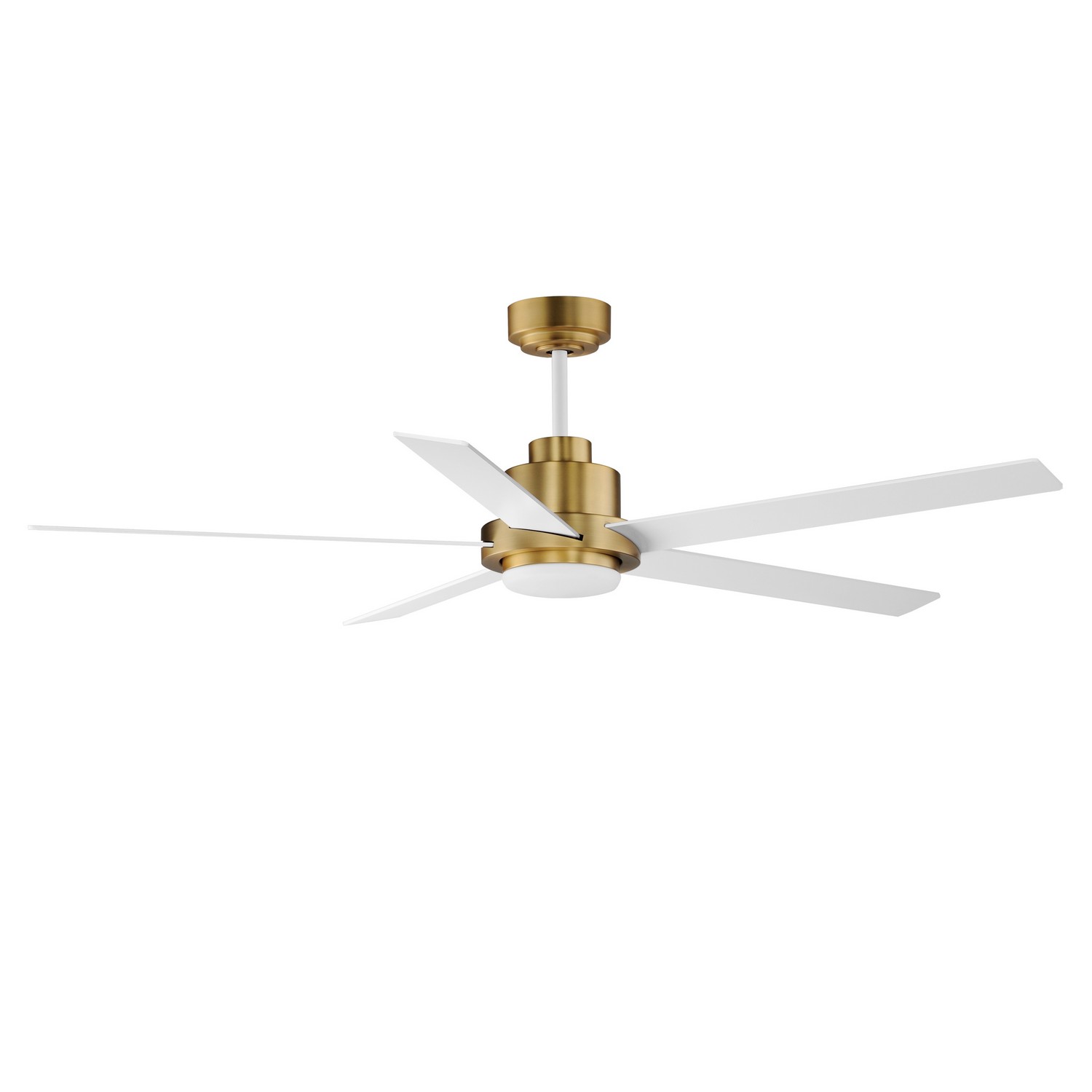 Natural Aged Brass 60"Ceiling Fan from the Daisy Collection