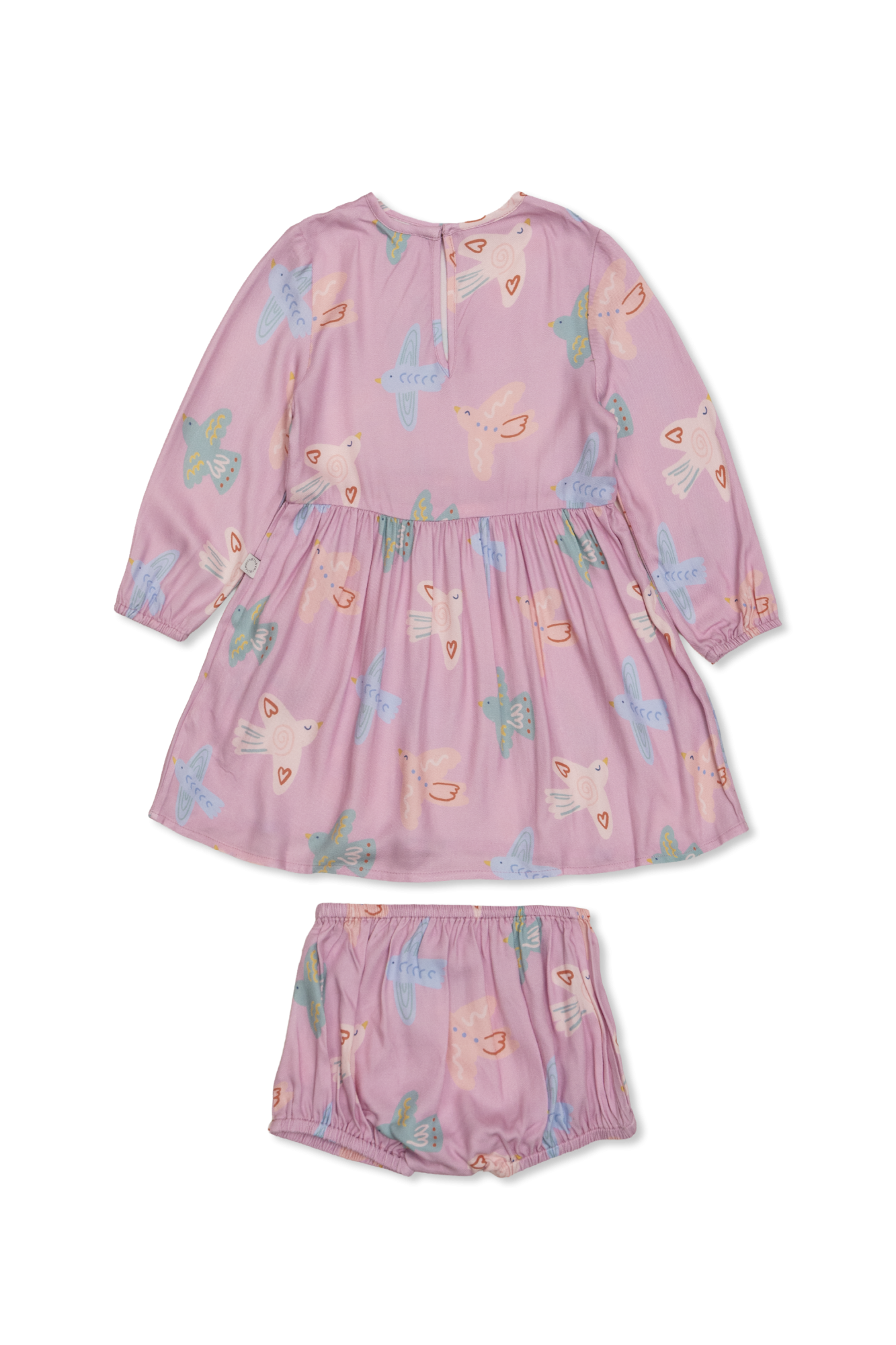 Set: Dress And Panties, Unisex, Pink