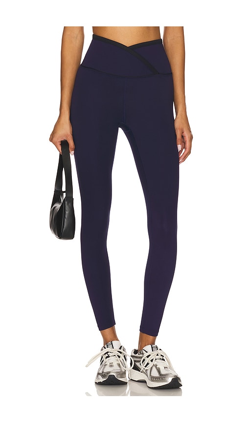YEAR OF OURS Sport Two Tone Veronica Legging in Navy. S. Also in XS