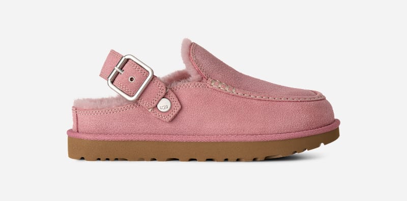 ® Women's Goldenstar Evelina Clog Sheepskin Shoes in Dusty Orchid