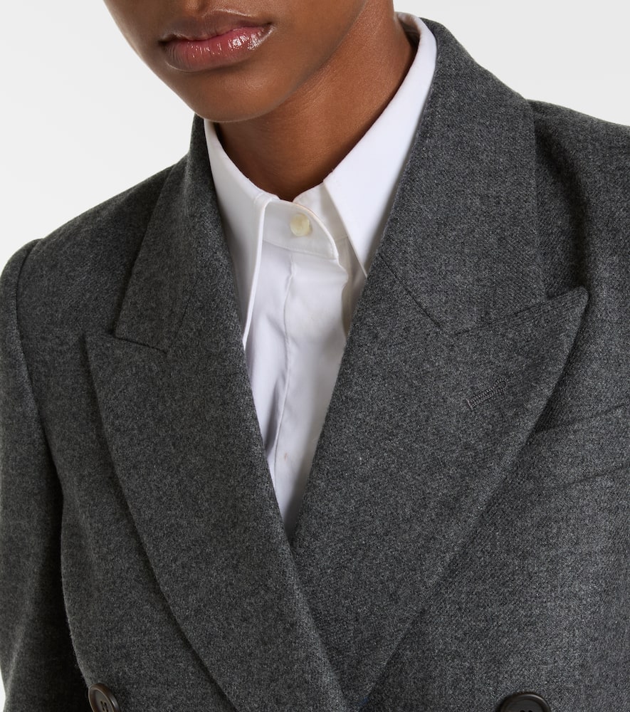 Wool and cashmere blazer