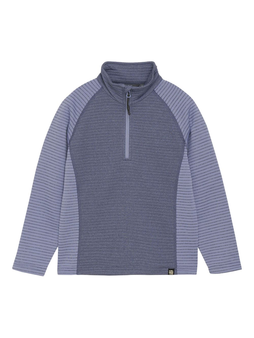 Striped fleece sweatshirt - Orange