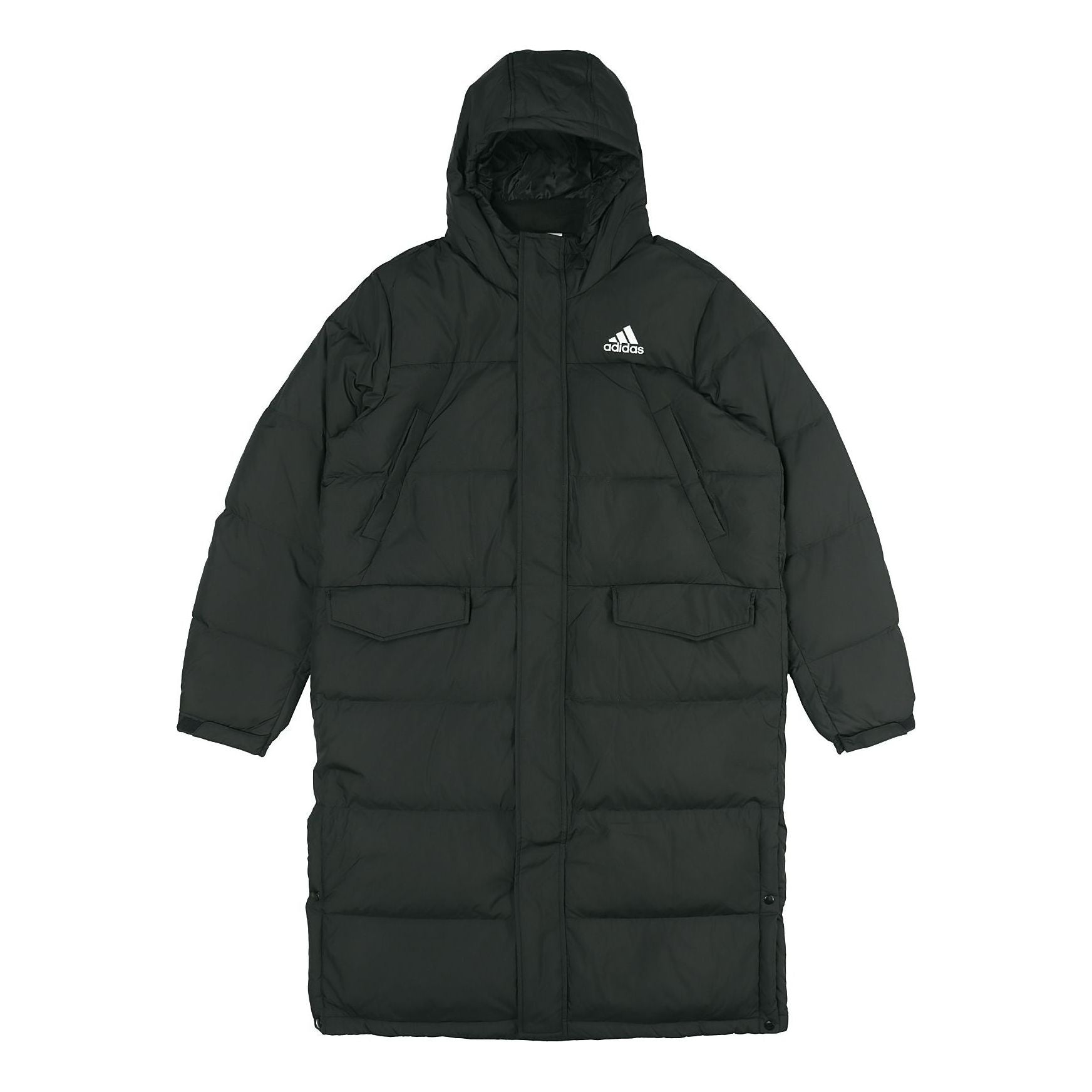 3-Stripes Long Down Parka 'Black'