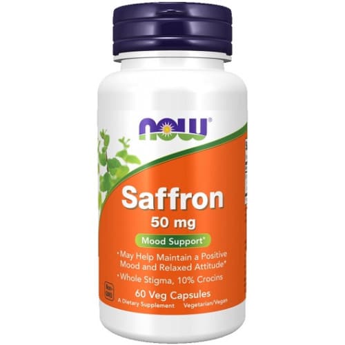 NOW Foods - Saffraan, - 60 vegetarische capsule