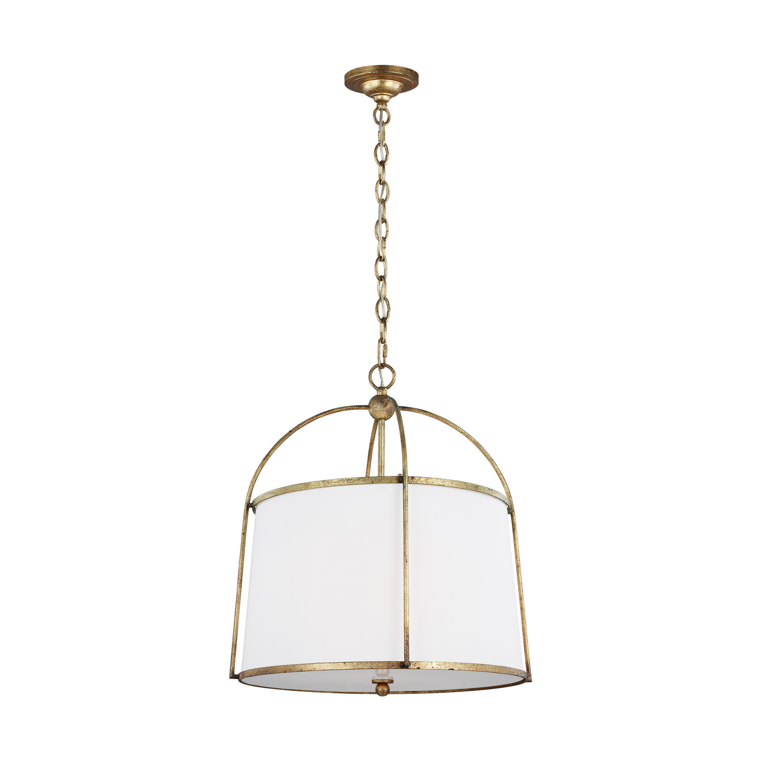 Visual Comfort Studio Stonington 2-Light Chandelier in Antique Gild by Chapman & Myer