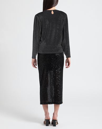 Woman Top Black Size S Viscose, Polyester, Polyamide