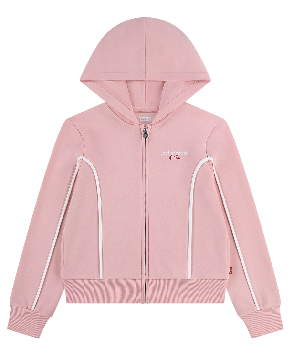 Girls' 7-16 Long-Sleeve Meet and Greet Sporty Hoodie - Powder Pink