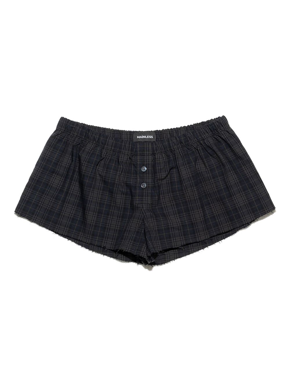 Checked shorts - Neutrals