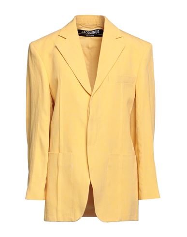 Woman Blazer Yellow